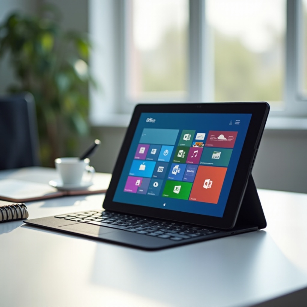 Kan ik Microsoft Office downloaden op een Amazon Fire HD 10 tablet?