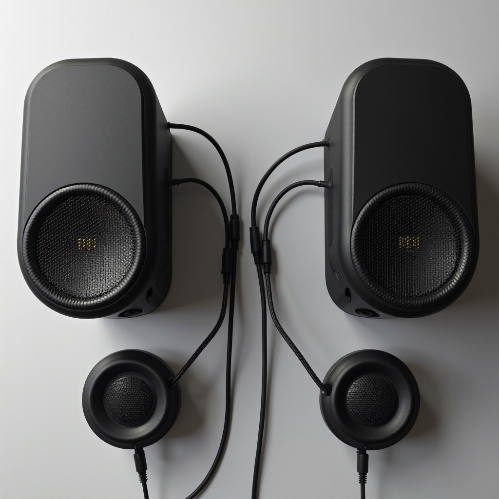 cara memasangkan 2 speaker jbl eon 715 bersama-sama