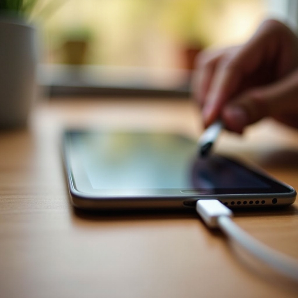 Samsung tablet stopt met opladen